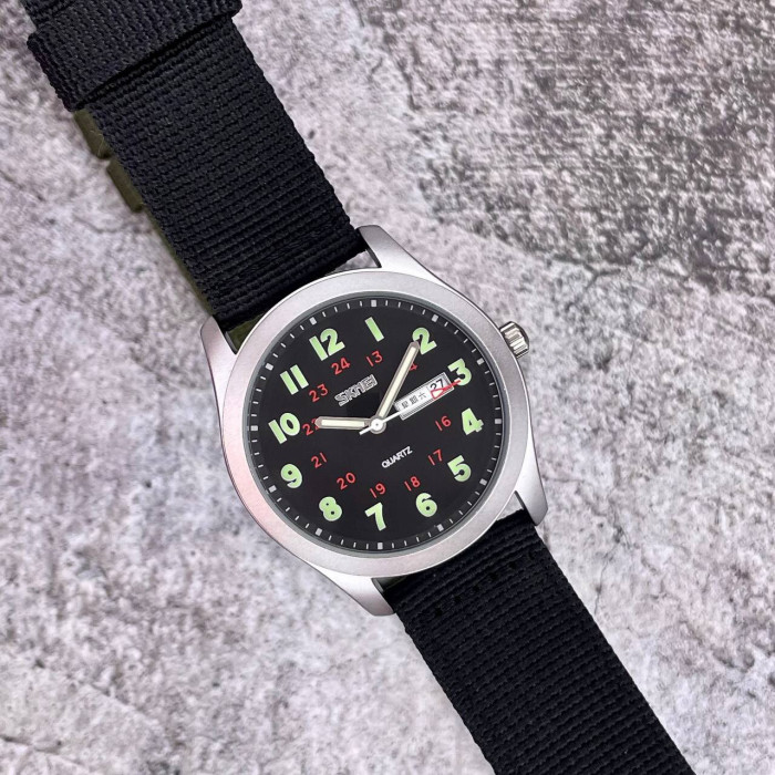 Skmei 9112BK Silver-Black