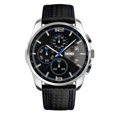 Skmei 9106BU Silver-Black-Blue