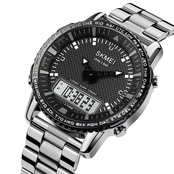 Skmei 1898SIWT Silver-White SALE
