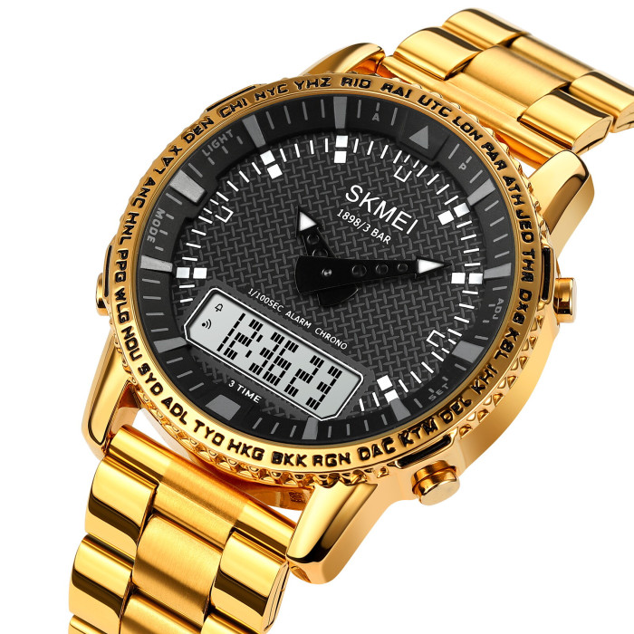 Skmei 1898GDWT Gold-White SALE