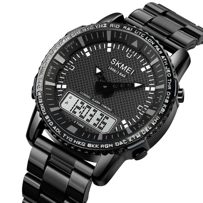 Skmei 1898BKWT Black-White