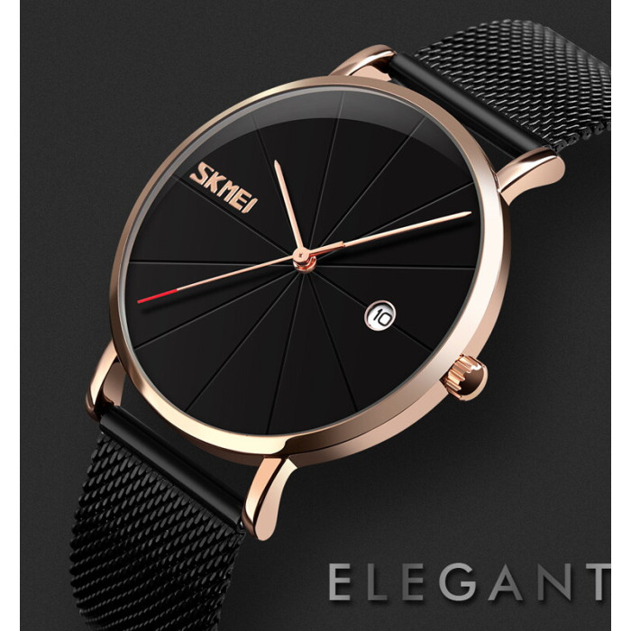 Skmei 9183RGBK Black-Rose Gold