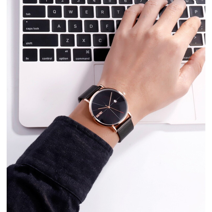 Skmei 9183RGBK Black-Rose Gold