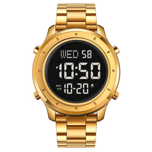 Skmei 1864SGDBK Gold-Black Steel