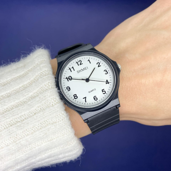 Skmei 1419BKWT-NM Black White