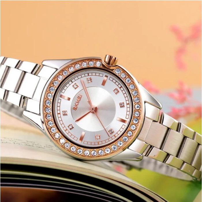 Skmei 1534GDSI Gold-Silver