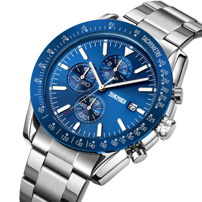 Skmei 9253SIBU Silver-Blue