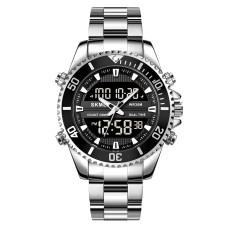 Skmei 1850SIBK Silver-Black