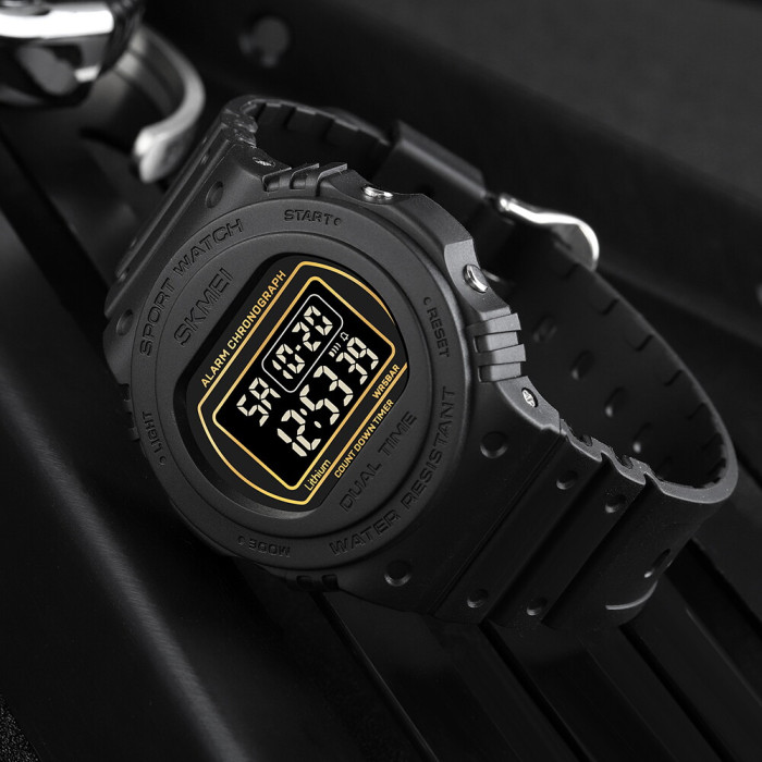 Skmei 1776BKBK Black-Black