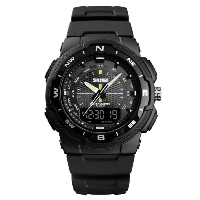 Skmei 1454BKBK Black-Black
