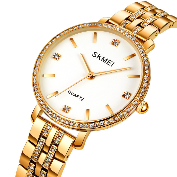 Skmei 2006GDWT Gold-White