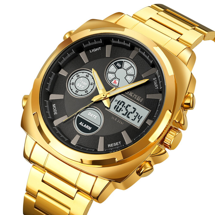 Skmei 1673GDBK Gold-Black SALE