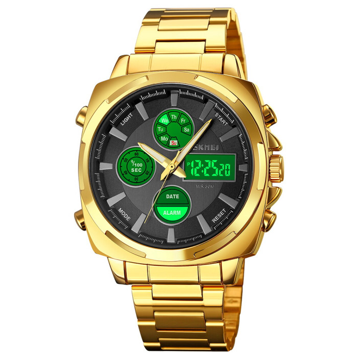 Skmei 1673GDBK Gold-Black SALE