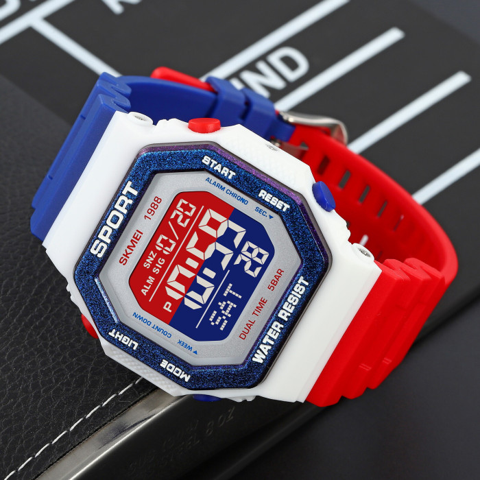 Skmei 1988RDBU Red-Blue SALE