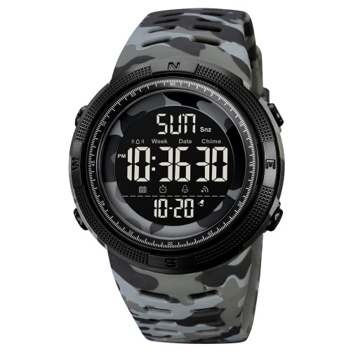 Skmei 2070CMGY Camo Grey