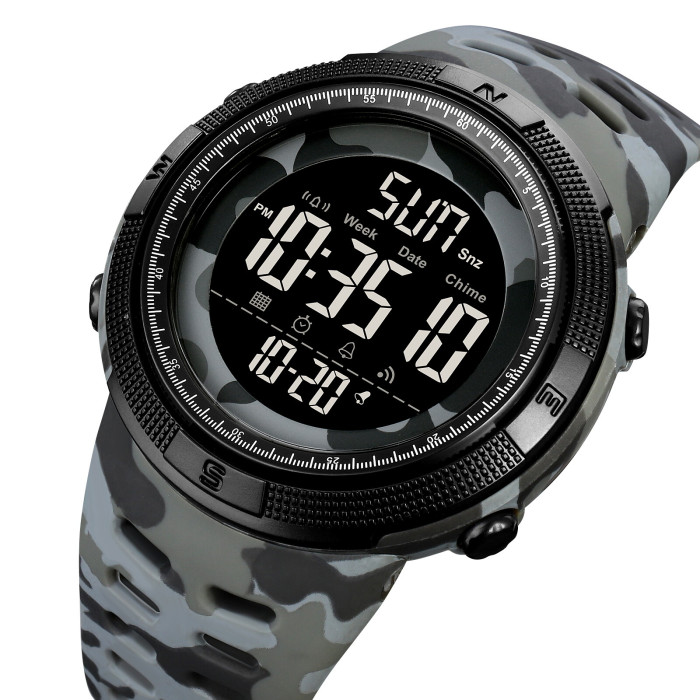 Skmei 2070CMGY Camo Grey