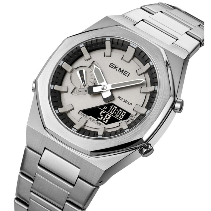 Skmei 1816SIBK Silver-Black