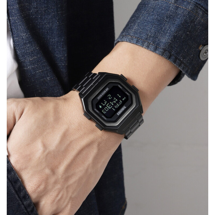 Skmei 1875SBK All Black Steel