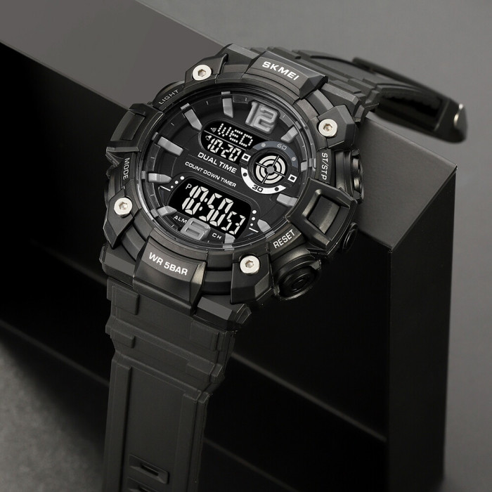 Skmei 2018BKBK Black-Black