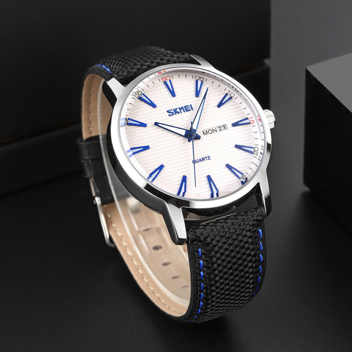 Skmei 9303SIBU Silver-Blue SALE