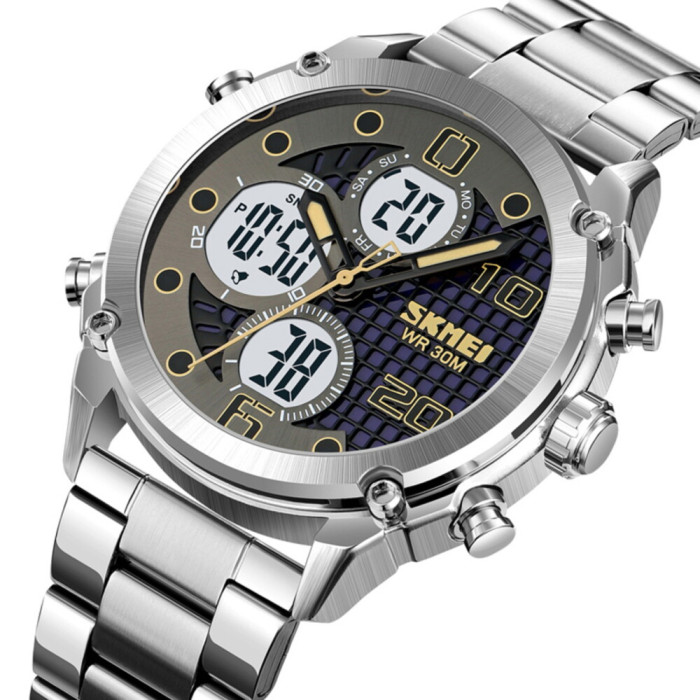 Skmei 1975SSIWT Silver-White Steel