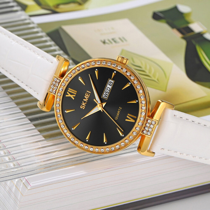 Skmei 2090GDBKWT Gold Black-White