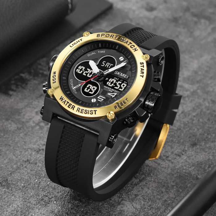 Skmei 2065BKGD Black-Gold SALE