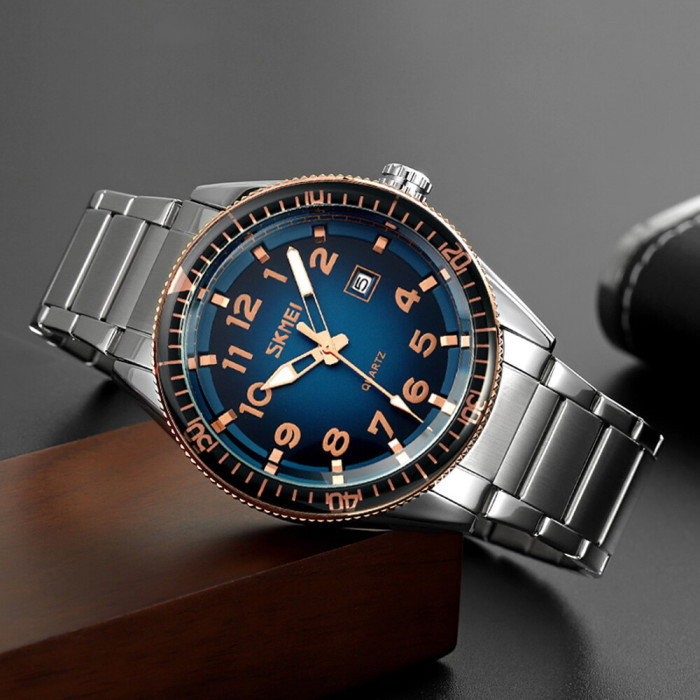 Skmei 9232SRGBU Rose Gold-Blue