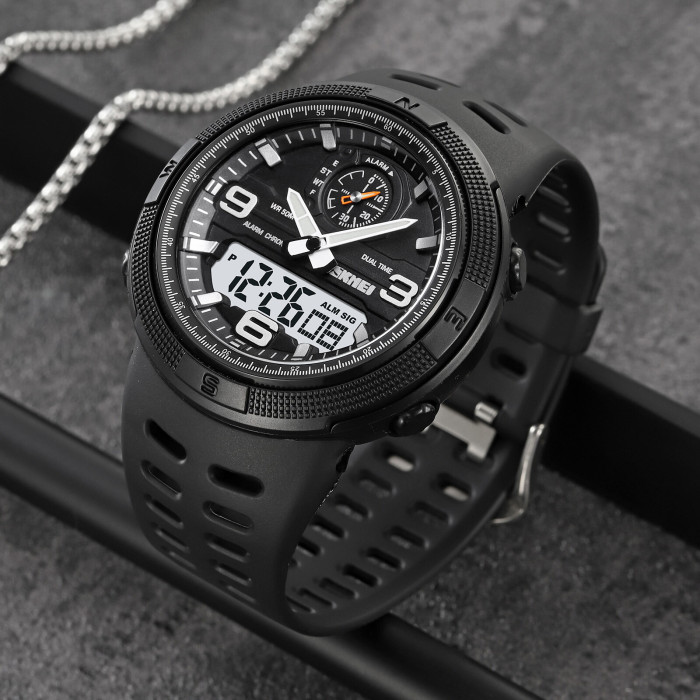 Skmei 1655BKWT Black-White