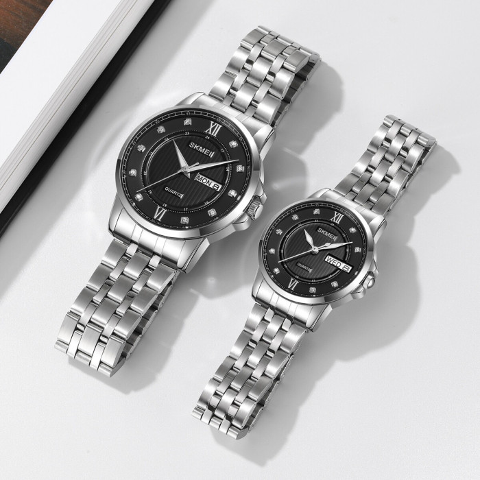 Skmei 2085SIBK Silver-Black