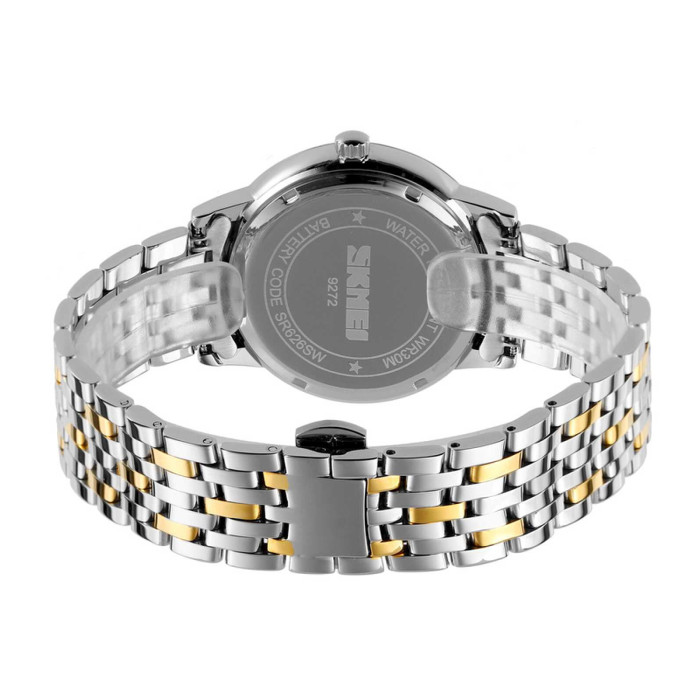 Skmei 9272TGDBK-B Gold/Silver-Black Men