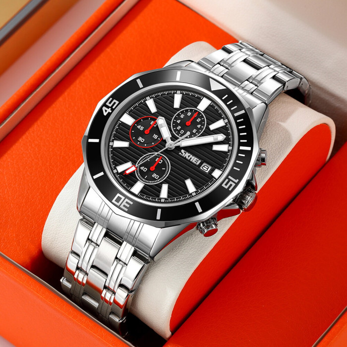Skmei 9335SIBK Silver-Black