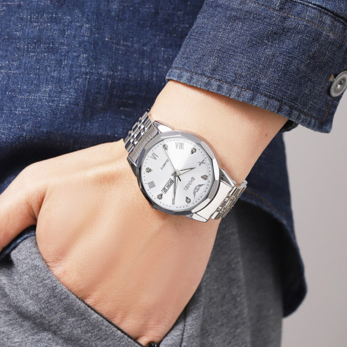 Skmei 2291SIWT Silver-White