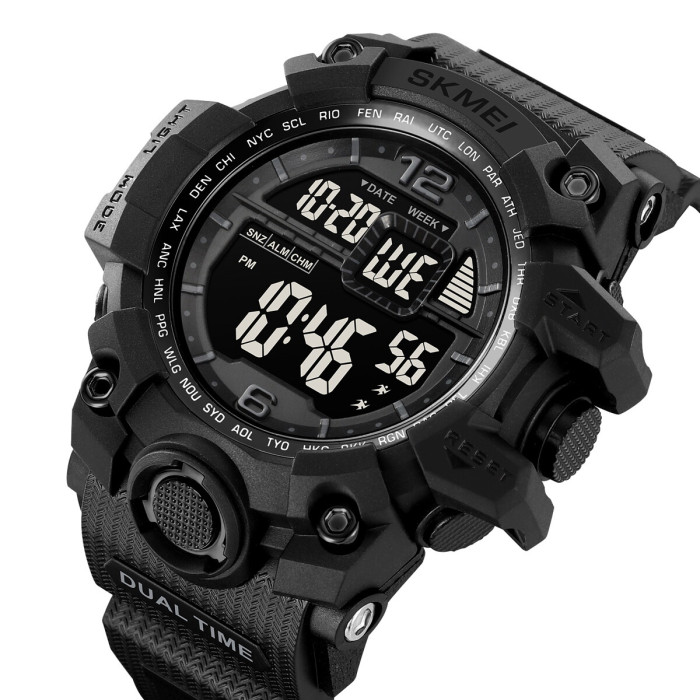 Skmei 2245BKBK Black-Black