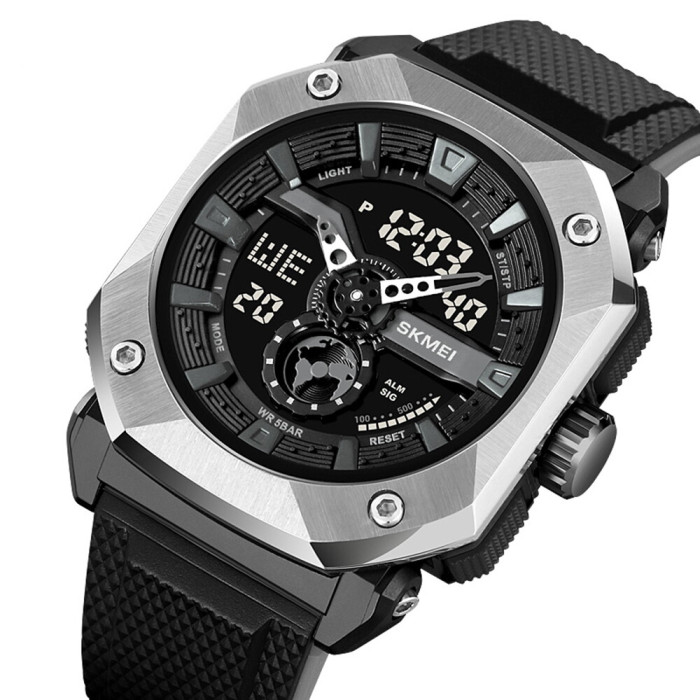 Skmei 2272SIBK Silver-Black SALE