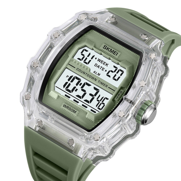 Skmei 2296WTGN White-Green SALE