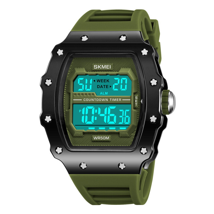 Skmei 2296BKGN Black-Green