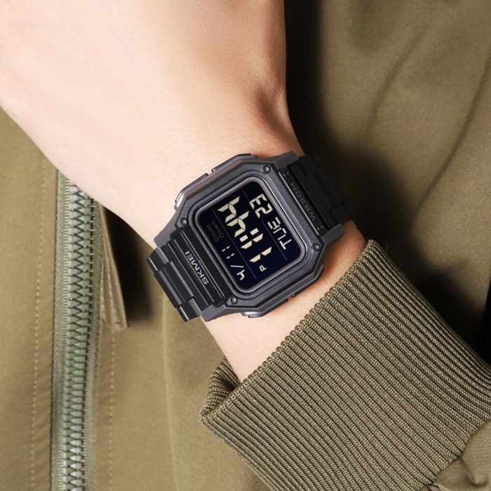 Skmei 2264BKGYBK Black-Grey-Black