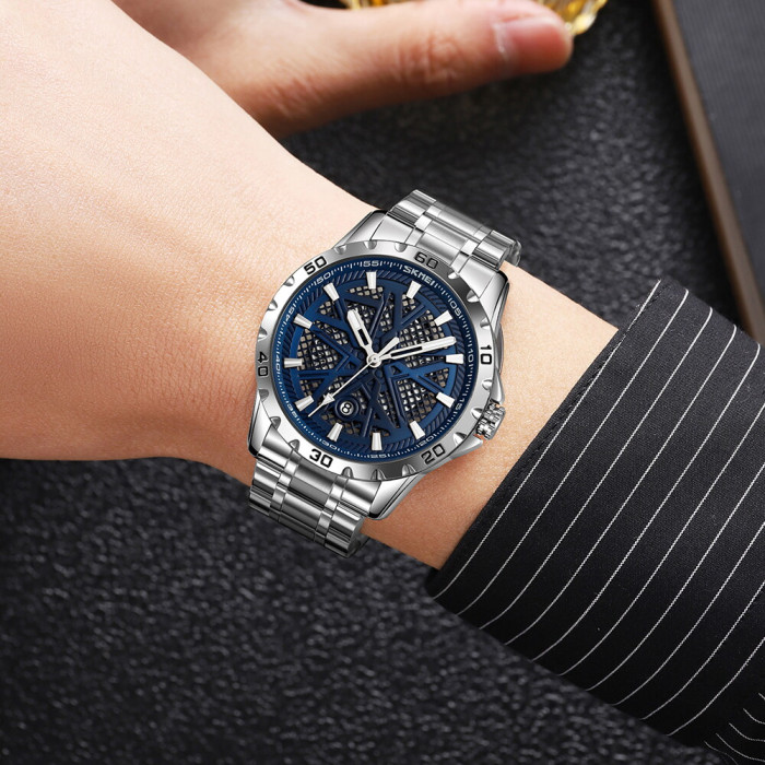 Skmei 9337SIBU Silver-Blue