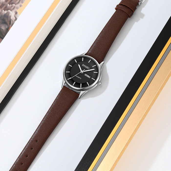 Skmei 2251SIBN Silver-Brown