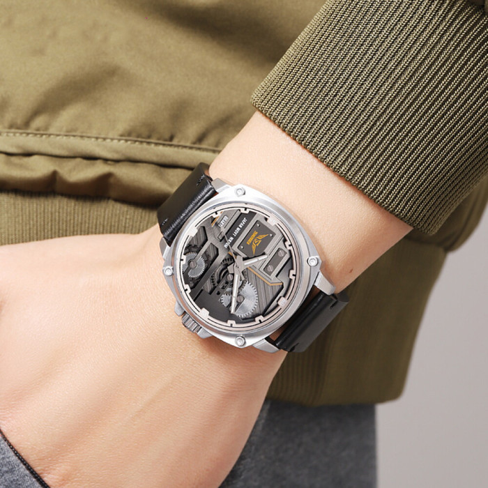 Skmei 2289SIBK Silver-Black