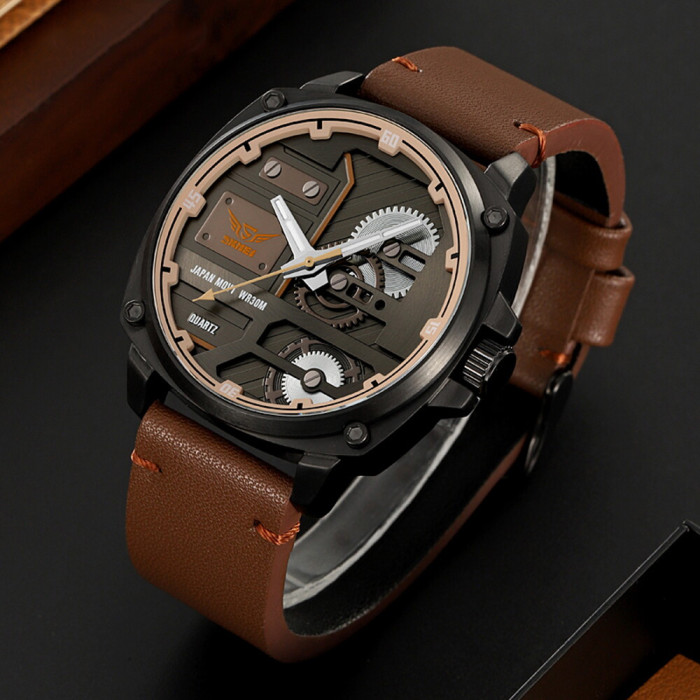Skmei 2289BKBN Black-Brown
