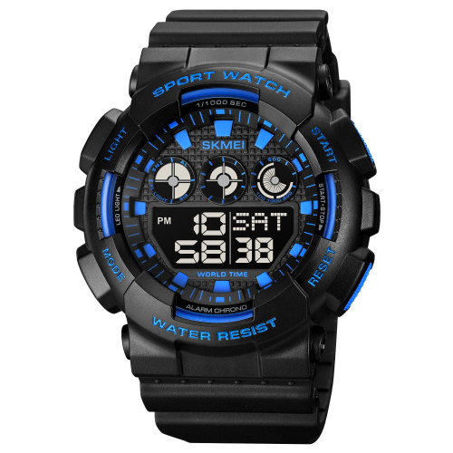 Skmei 1857BU Black-Blue SALE