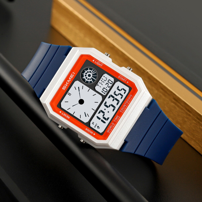 Skmei 2347WTBU Blue-White