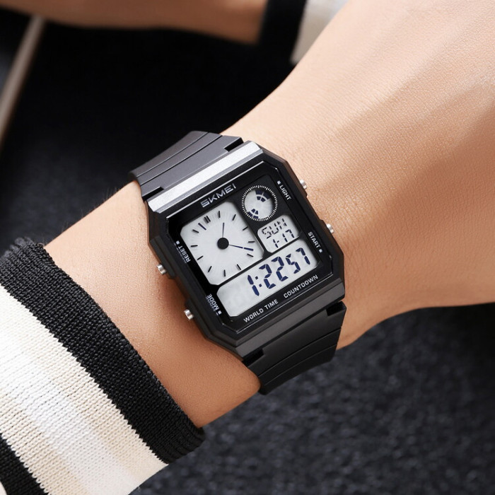Skmei 2347BKWT Black-White