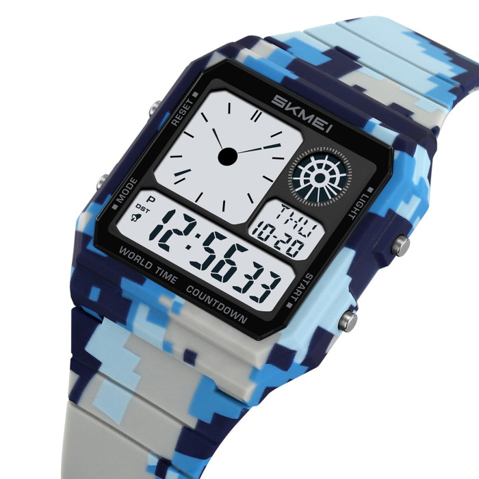 Skmei 2347CMBU Camo Blue