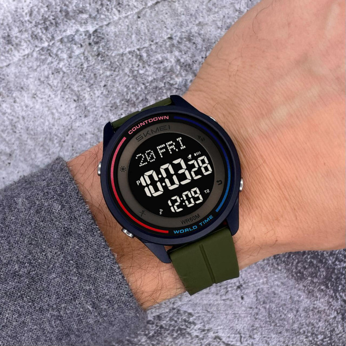 Skmei 2412PAG Army Green