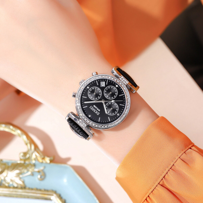 Skmei 2089SIBK Silver-Black