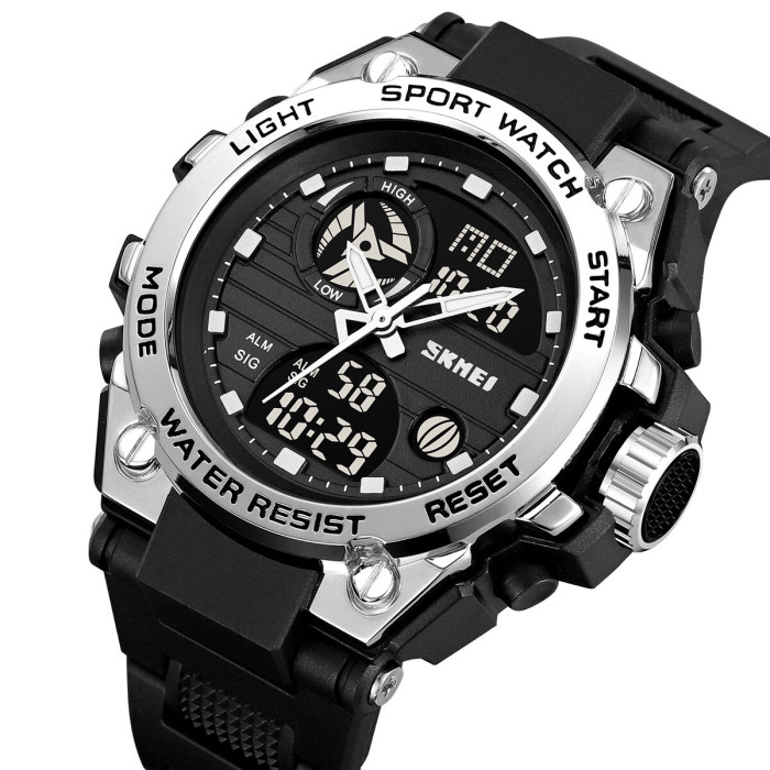 Skmei 2360BKSI Black-Silver