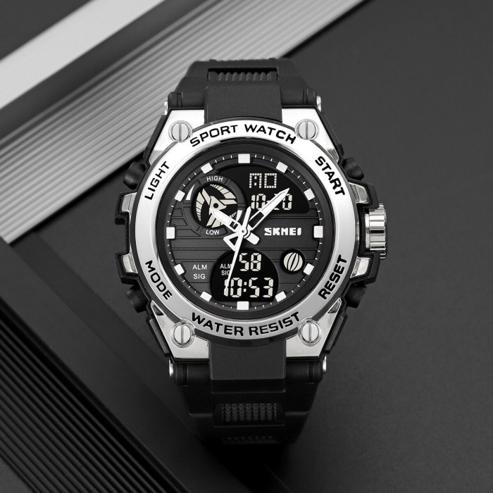 Skmei 2360BKSI Black-Silver